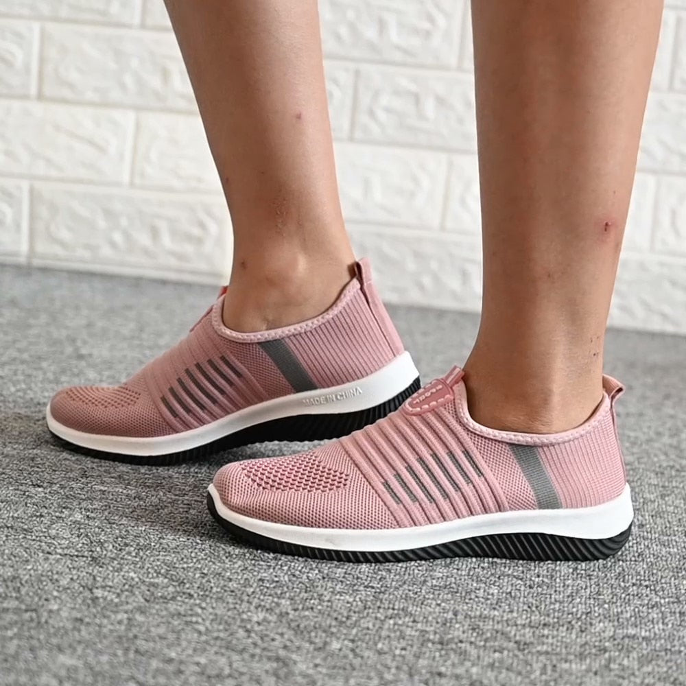 Zapatos Correr Para Mujeres Slip-on