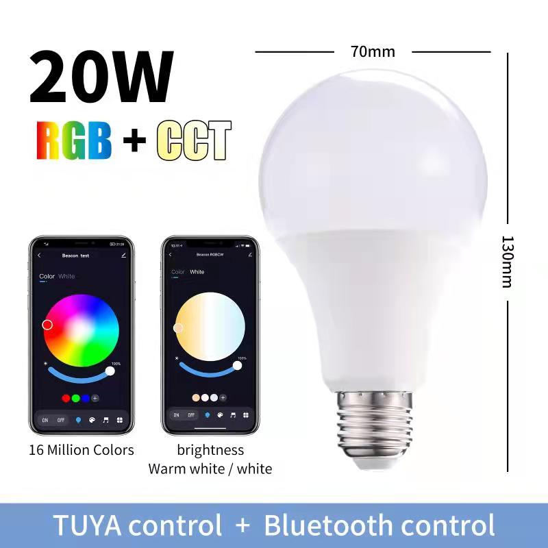 Smart Bombilla LED Inteligente Wi-Fi bivolt- Compatible con Alexa