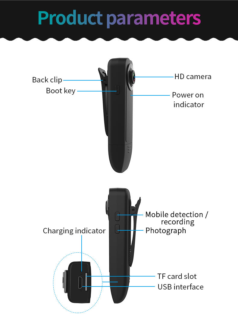 Mini cámara portátil - Spy Pen