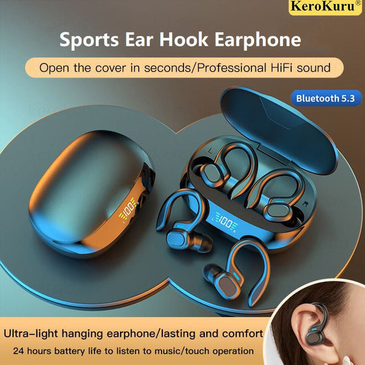 Auriculares Bluetooth Inalámbricos a Prueba de Agua Con Micrófono