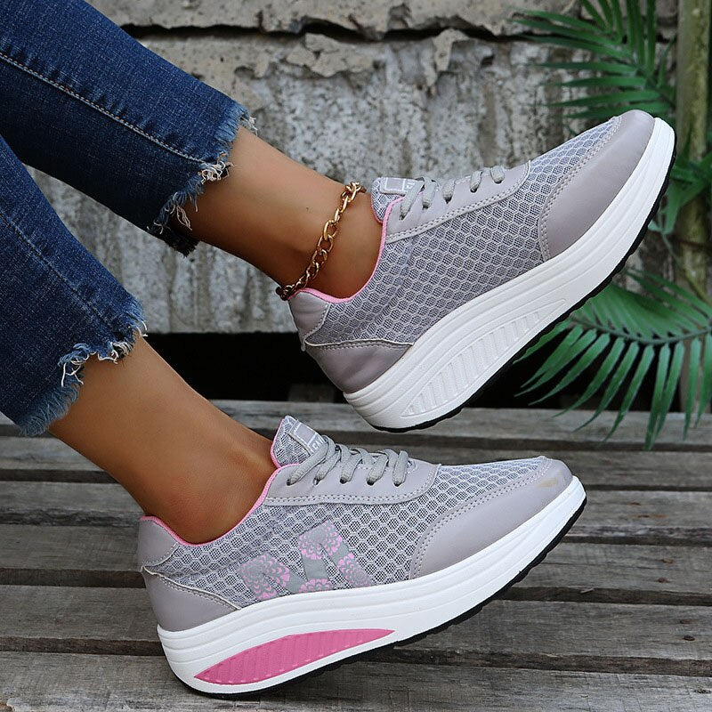 Zapatillas Casuales de Mujer Con Plataforma