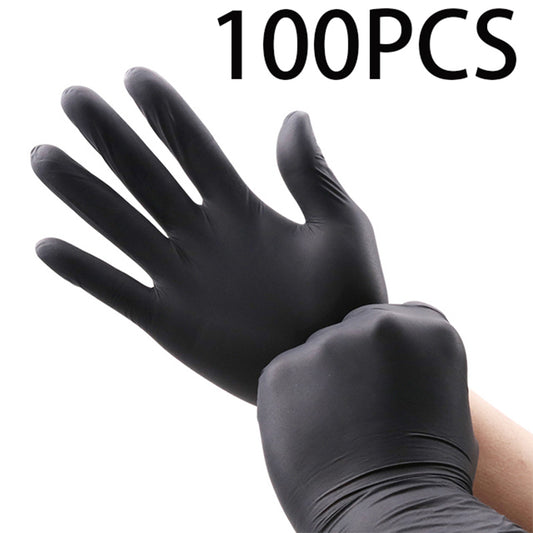 Guantes De Nitrilo Negro 100 unidades